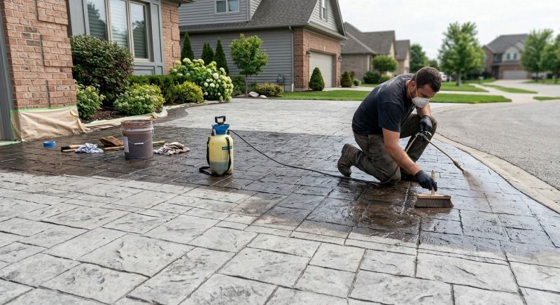 Concrete Staining Service in Fort Worth, TX