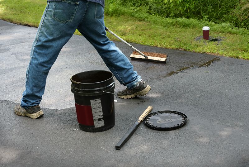 Concrete Driveway Sealing Service