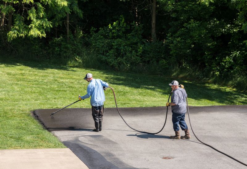 Concrete Driveway Sealing Service detail